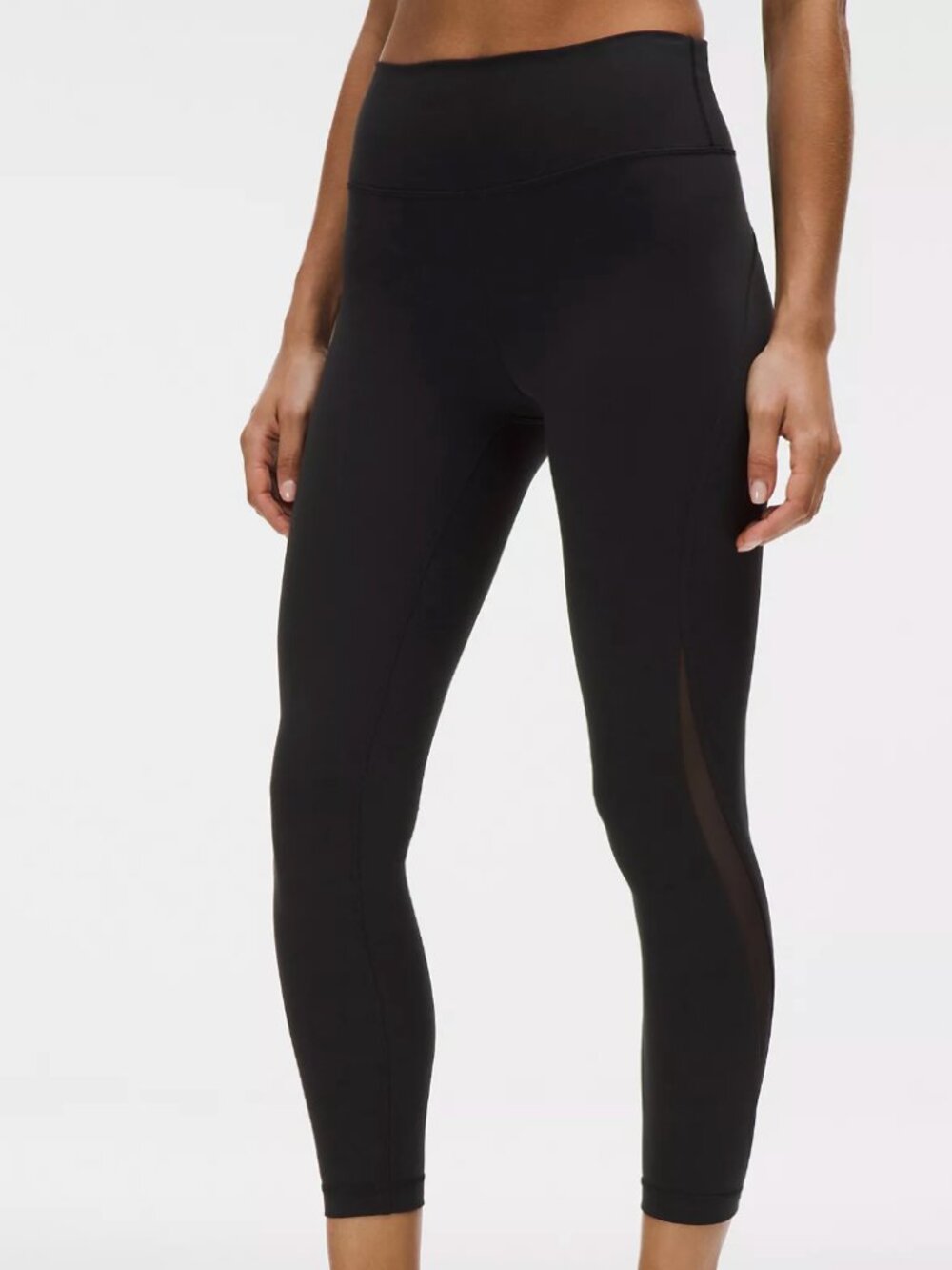Lululemon Wunder Train Mesh Panel High-Rise Tight 25"